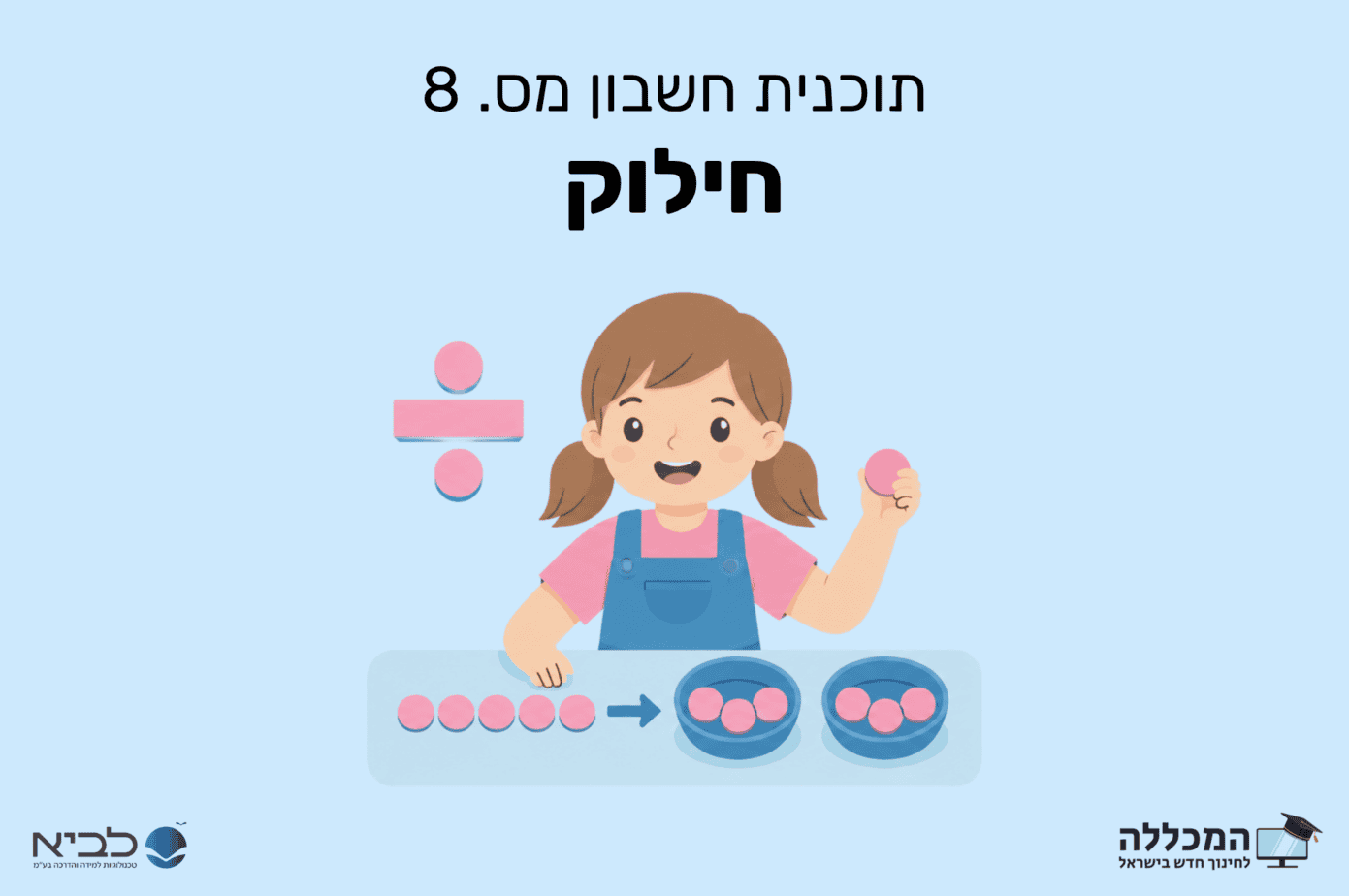 תוכנית חשבון מס. 8 חילוק