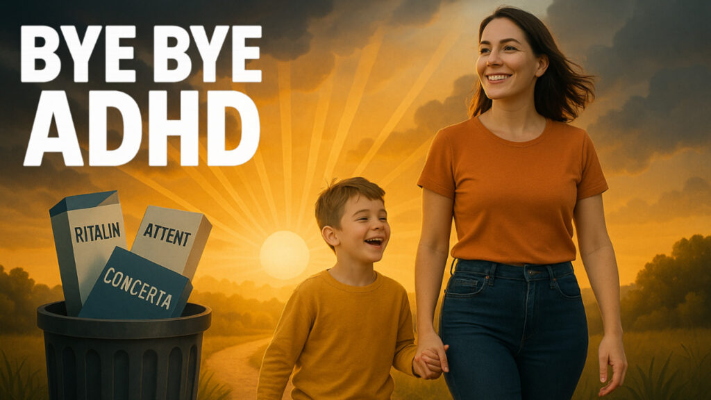 שקופית פתיחה - BYE BYE ADHD